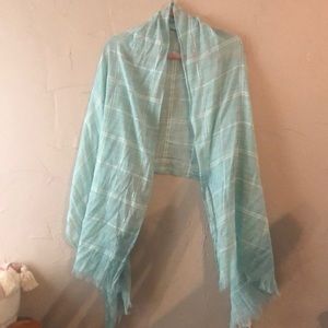 The paper store Mint green scarf